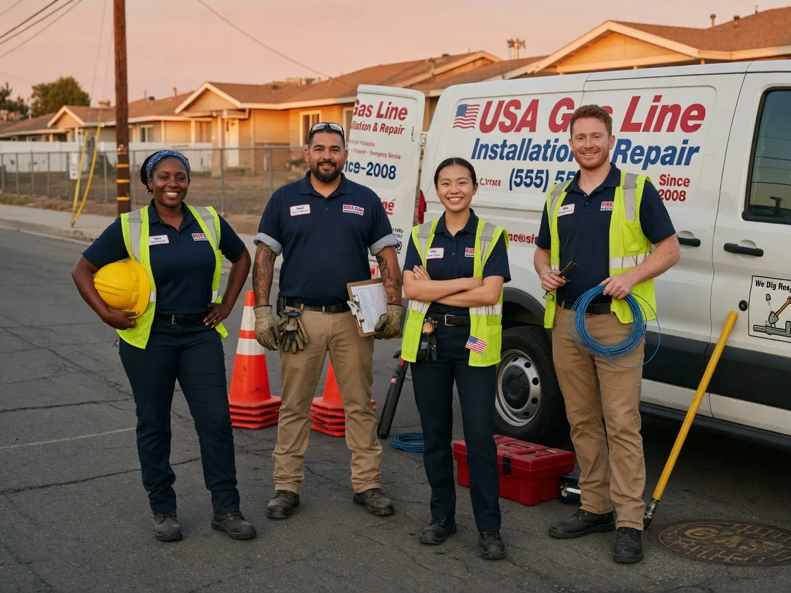 Gas Line Installation company in Oakley, MI